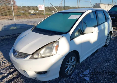 2009 Honda Fit Sport z USA, uszkodzony, nr VIN JHMGE88449S062541